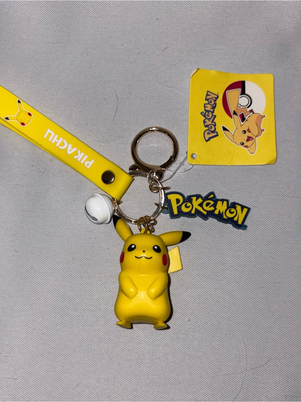 Pikachu Pokémon Keychain brand new